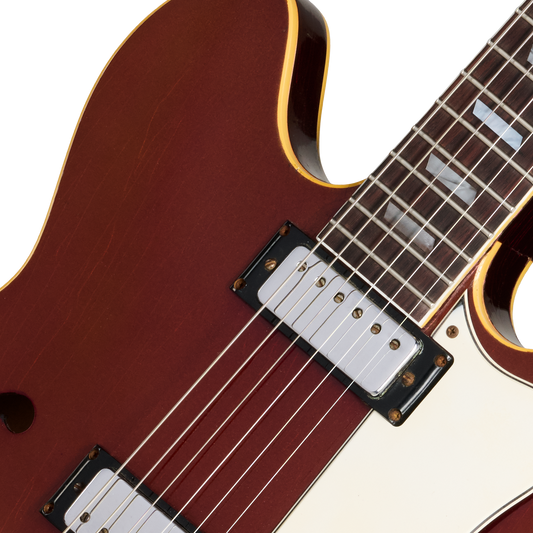 Gibson Certified Vintage 1966 Epiphone Riviera, Sparkling Burgundy Electric Guitar Gibson Certified Vintage