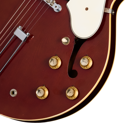 Gibson Certified Vintage 1966 Epiphone Riviera, Sparkling Burgundy Electric Guitar Gibson Certified Vintage