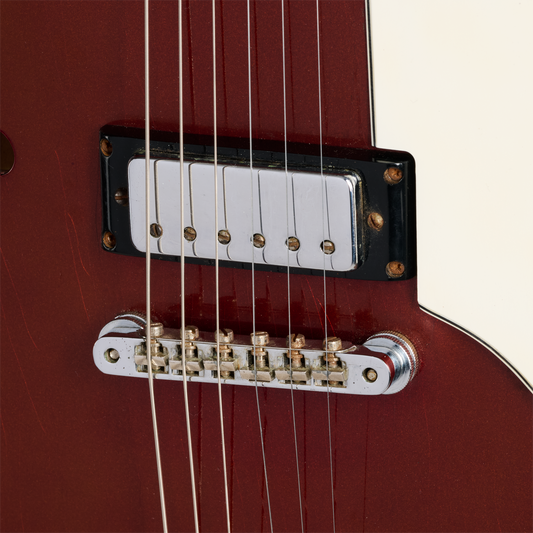 Gibson Certified Vintage 1966 Epiphone Riviera, Sparkling Burgundy Electric Guitar Gibson Certified Vintage