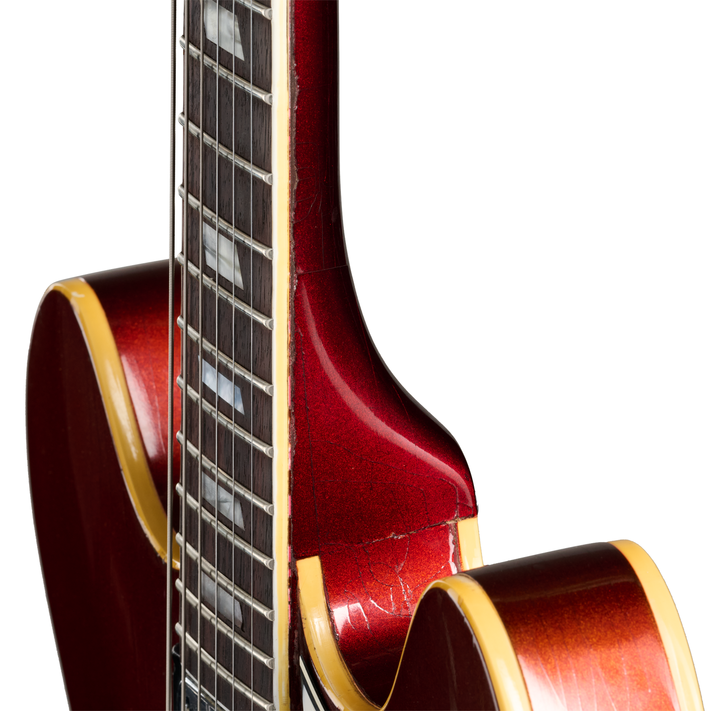 Gibson Certified Vintage 1966 Epiphone Riviera, Sparkling Burgundy Electric Guitar Gibson Certified Vintage