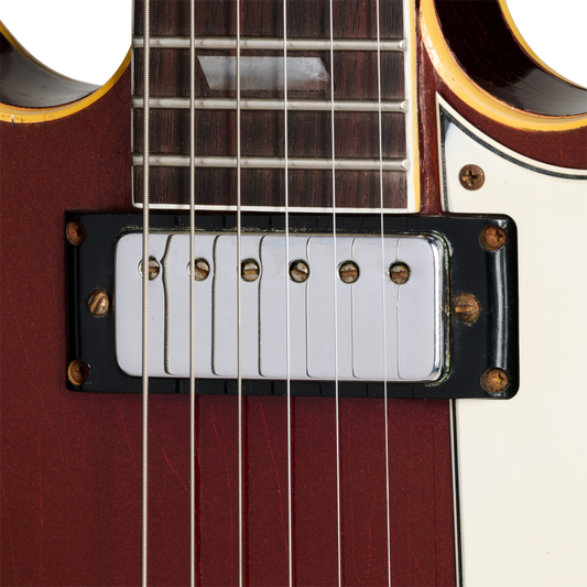 Gibson Certified Vintage 1966 Epiphone Riviera, Sparkling Burgundy Electric Guitar Gibson Certified Vintage