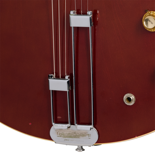 Gibson Certified Vintage 1966 Epiphone Riviera, Sparkling Burgundy Electric Guitar Gibson Certified Vintage