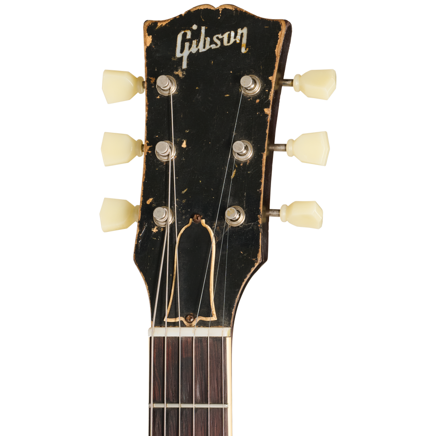 Gibson Certified Vintage 1958 Gibson Les Paul Goldtop Darkback, Goldtop Electric Guitar Gibson Certified Vintage