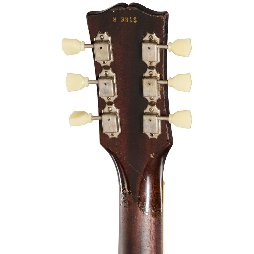 Gibson Certified Vintage 1958 Gibson Les Paul Goldtop Darkback, Goldtop Electric Guitar Gibson Certified Vintage