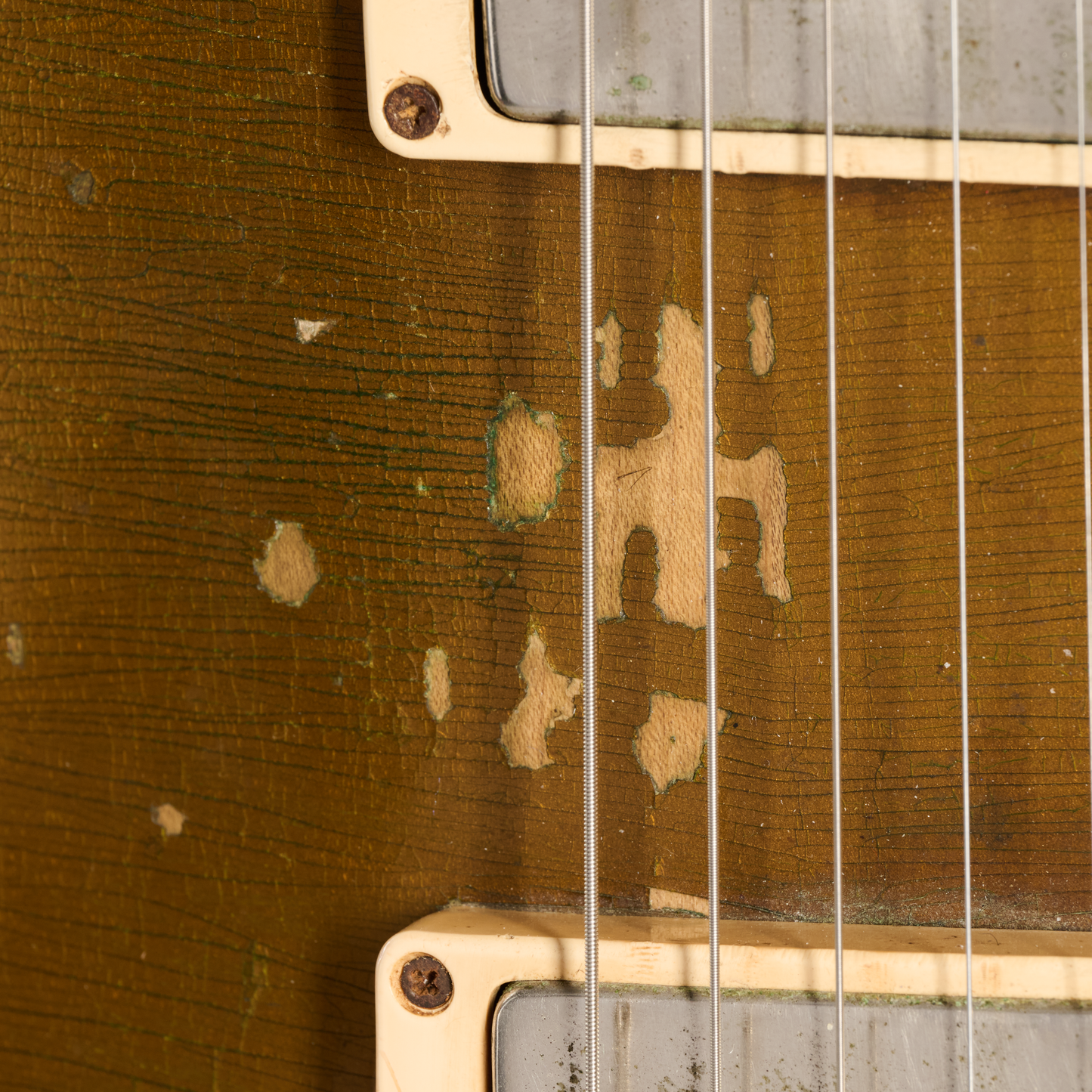 Gibson Certified Vintage 1958 Gibson Les Paul Goldtop Darkback, Goldtop Electric Guitar Gibson Certified Vintage