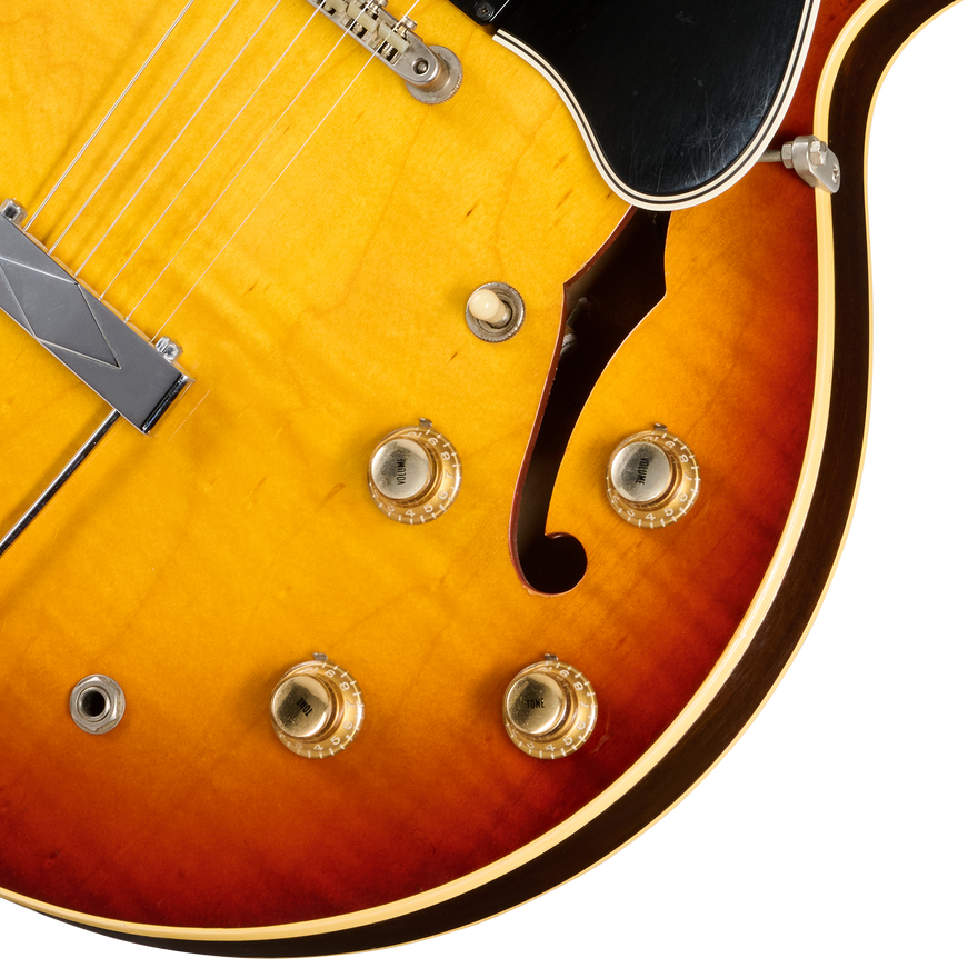 Gibson Certified Vintage 1965 Gibson ES-335TD, Sunburst Electric Guitar Gibson Certified Vintage