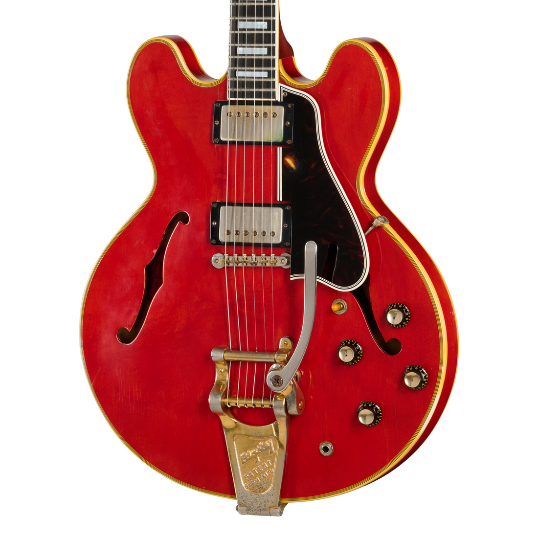 Gibson Certified Vintage 1960 Gibson ES-355TDC Mono, Cherry Electric Guitar Gibson Certified Vintage