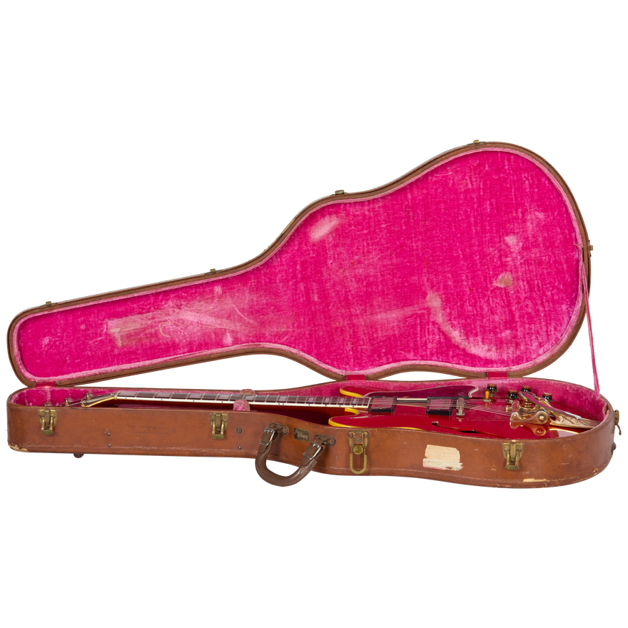 Gibson Certified Vintage 1960 Gibson ES-355TDC Mono, Cherry Electric Guitar Gibson Certified Vintage