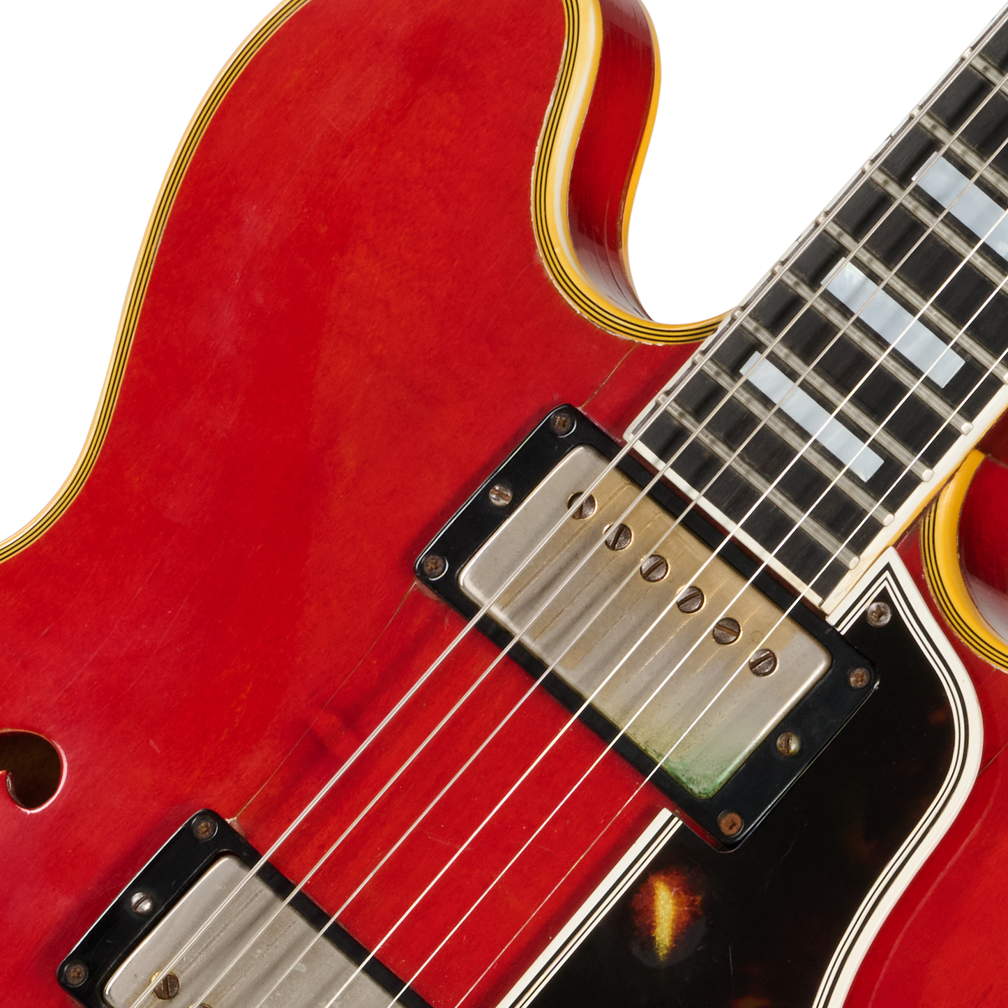 Gibson Certified Vintage 1960 Gibson ES-355TDC Mono, Cherry Electric Guitar Gibson Certified Vintage
