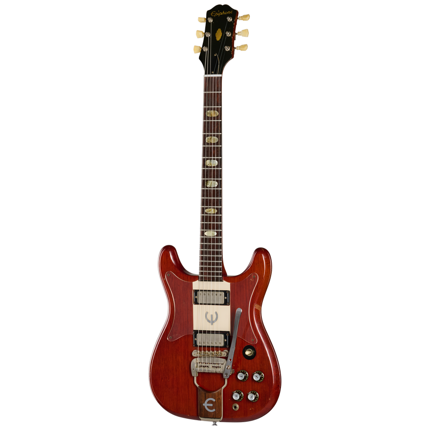 Gibson Certified Vintage 1962 Epiphone Crestwood Custom, Cherry Electric Guitar Gibson Certified Vintage