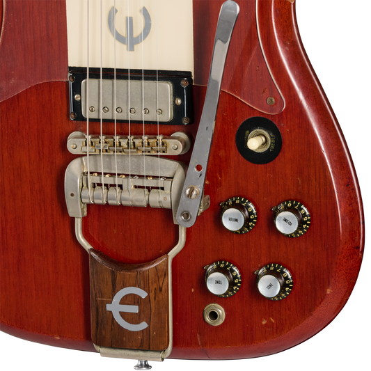 Gibson Certified Vintage 1962 Epiphone Crestwood Custom, Cherry Electric Guitar Gibson Certified Vintage