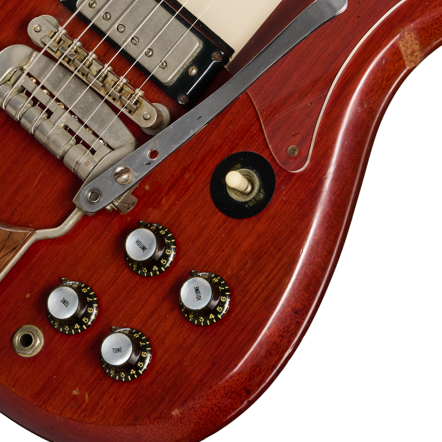 Gibson Certified Vintage 1962 Epiphone Crestwood Custom, Cherry Electric Guitar Gibson Certified Vintage
