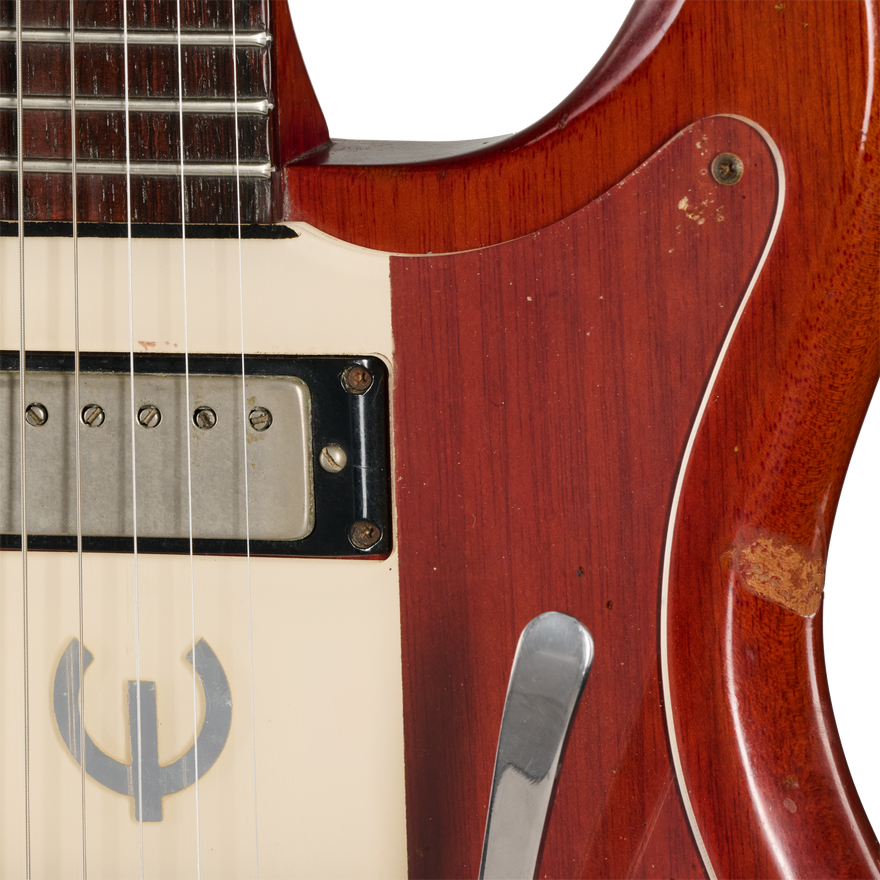 Gibson Certified Vintage 1962 Epiphone Crestwood Custom, Cherry Electric Guitar Gibson Certified Vintage