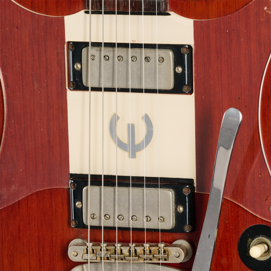 Gibson Certified Vintage 1962 Epiphone Crestwood Custom, Cherry Electric Guitar Gibson Certified Vintage