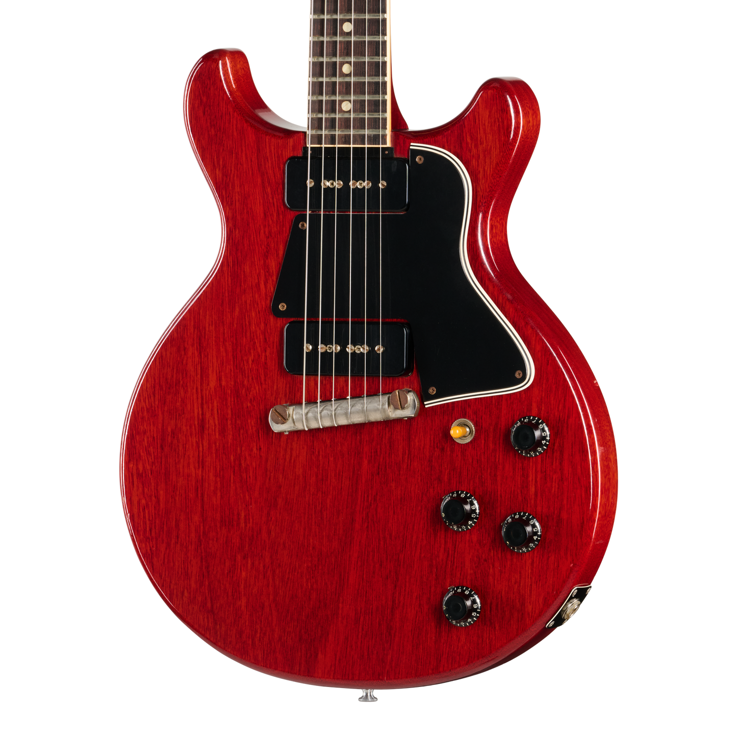 Gibson Certified Vintage 1960 Gibson SG Doublecut Special, Cherry, with Gibson GA-5 Skylark Amplifier Electric Guitar Gibson Certified Vintage