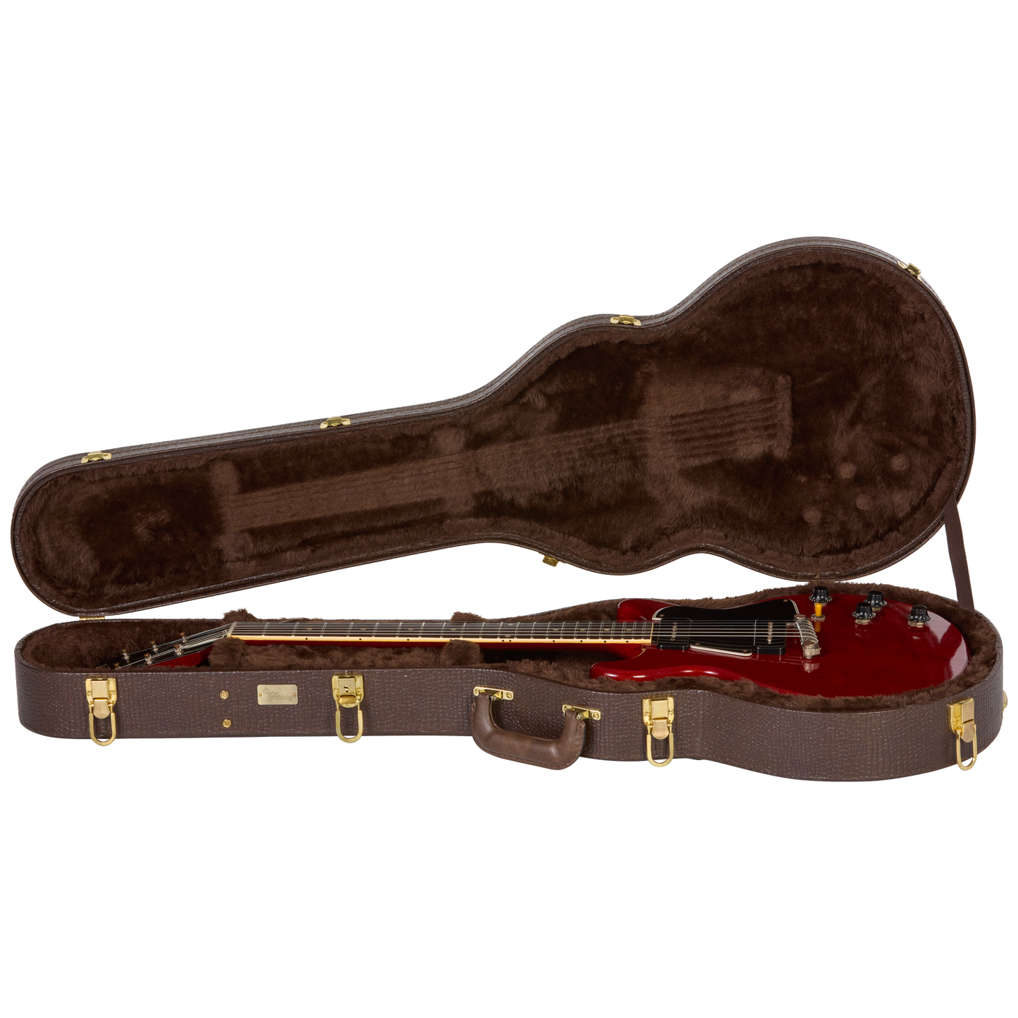 Gibson Certified Vintage 1960 Gibson SG Doublecut Special, Cherry, with Gibson GA-5 Skylark Amplifier Electric Guitar Gibson Certified Vintage
