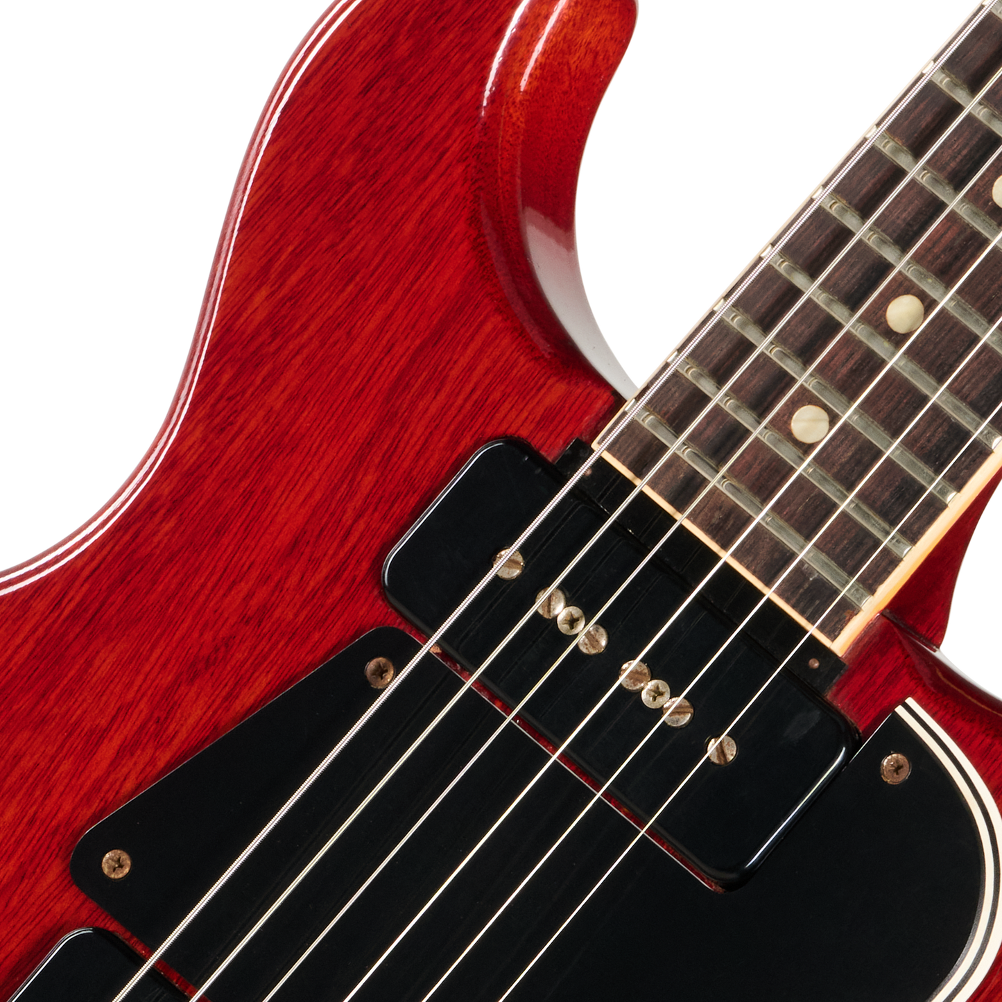 Gibson Certified Vintage 1960 Gibson SG Doublecut Special, Cherry, with Gibson GA-5 Skylark Amplifier Electric Guitar Gibson Certified Vintage