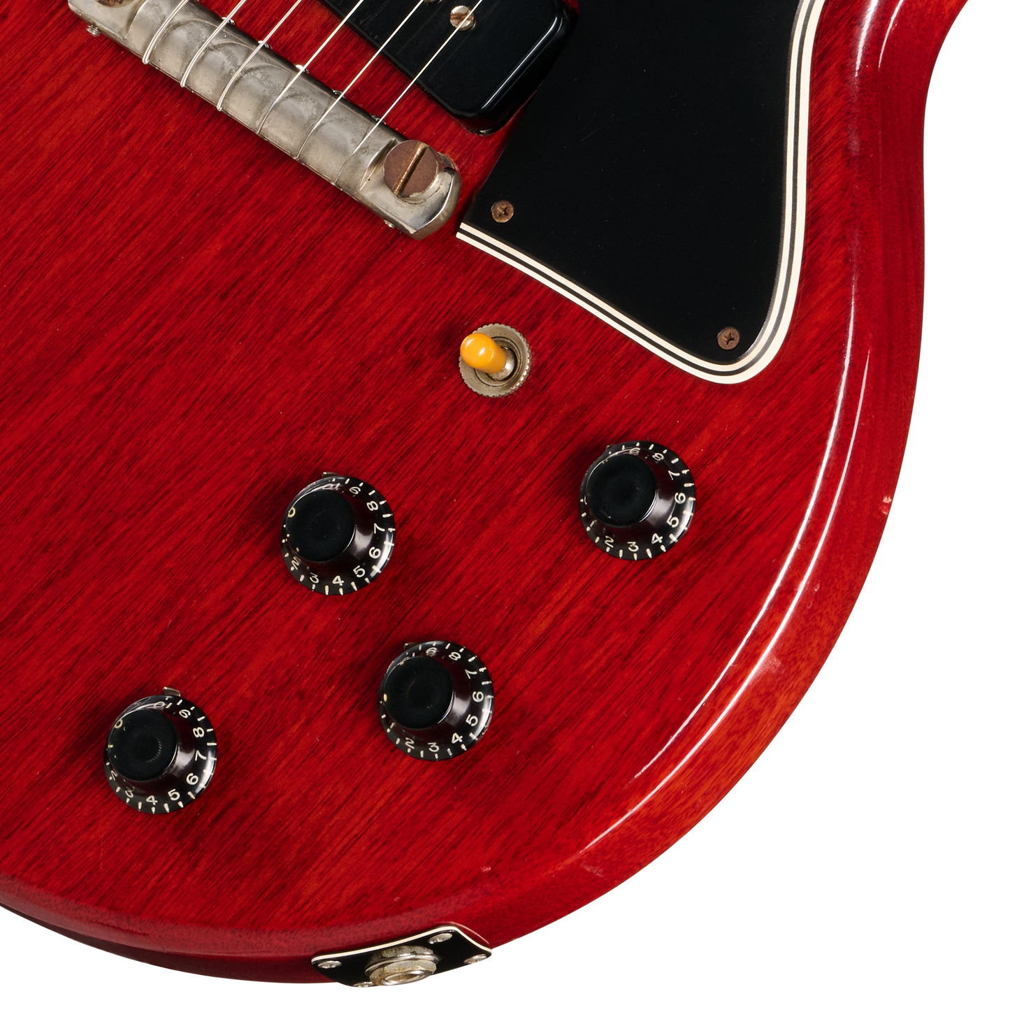 Gibson Certified Vintage 1960 Gibson SG Doublecut Special, Cherry, with Gibson GA-5 Skylark Amplifier Electric Guitar Gibson Certified Vintage