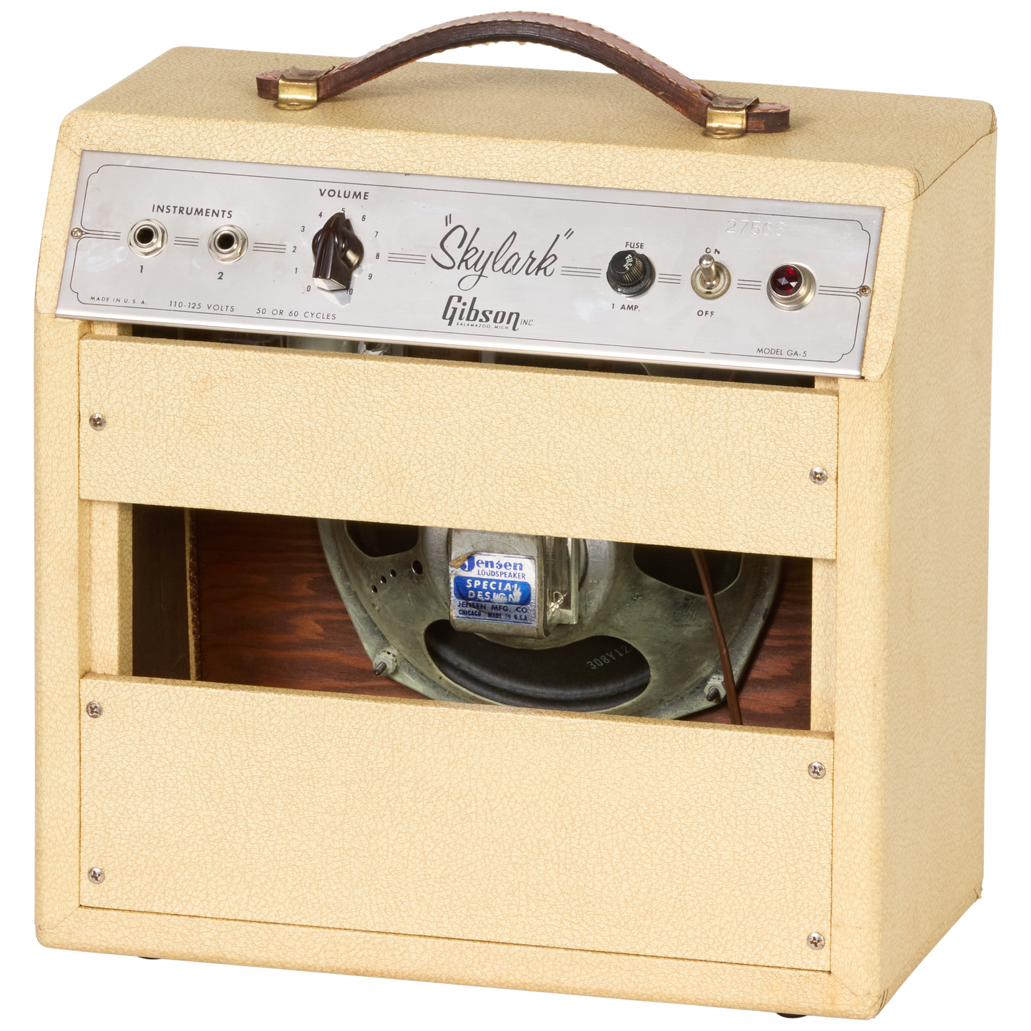Gibson Certified Vintage 1960 Gibson SG Doublecut Special, Cherry, with Gibson GA-5 Skylark Amplifier Electric Guitar Gibson Certified Vintage