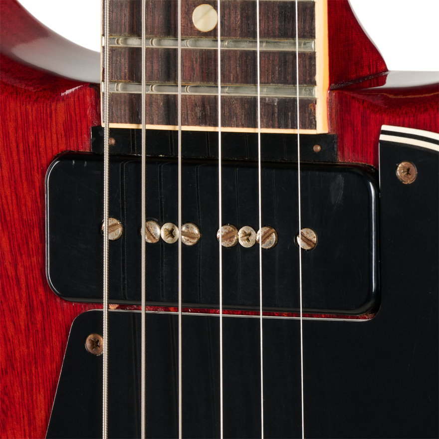 Gibson Certified Vintage 1960 Gibson SG Doublecut Special, Cherry, with Gibson GA-5 Skylark Amplifier Electric Guitar Gibson Certified Vintage