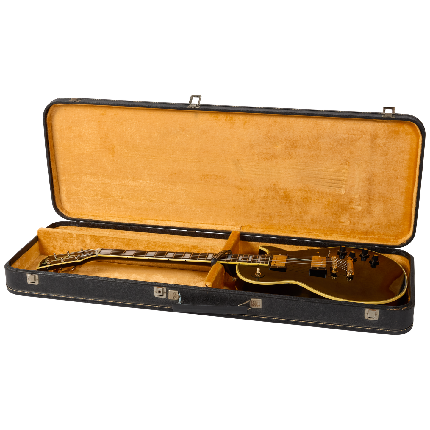 Gibson Certified Vintage 1969 Gibson Les Paul Custom, Ebony Electric Guitar Gibson Certified Vintage