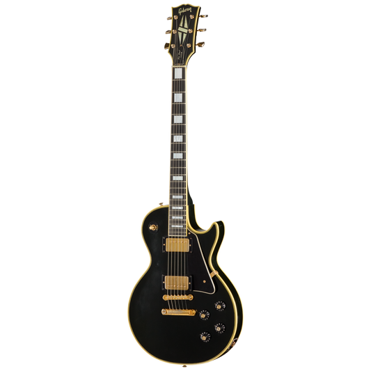 Gibson Certified Vintage 1969 Gibson Les Paul Custom, Ebony Electric Guitar Gibson Certified Vintage