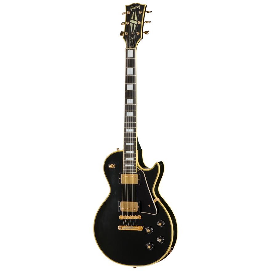 Gibson Certified Vintage 1969 Gibson Les Paul Custom, Ebony Electric Guitar Gibson Certified Vintage