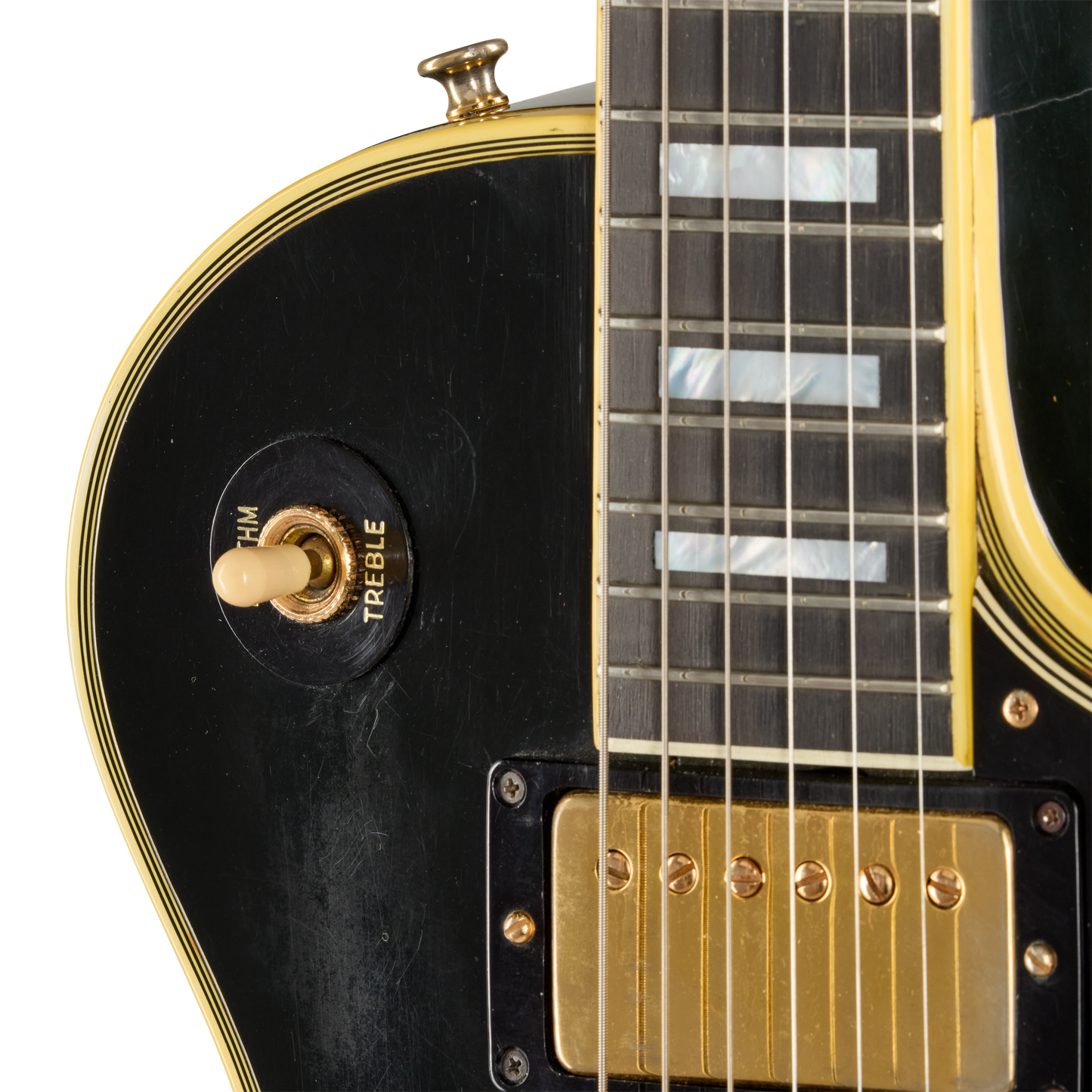 Gibson Certified Vintage 1969 Gibson Les Paul Custom, Ebony Electric Guitar Gibson Certified Vintage