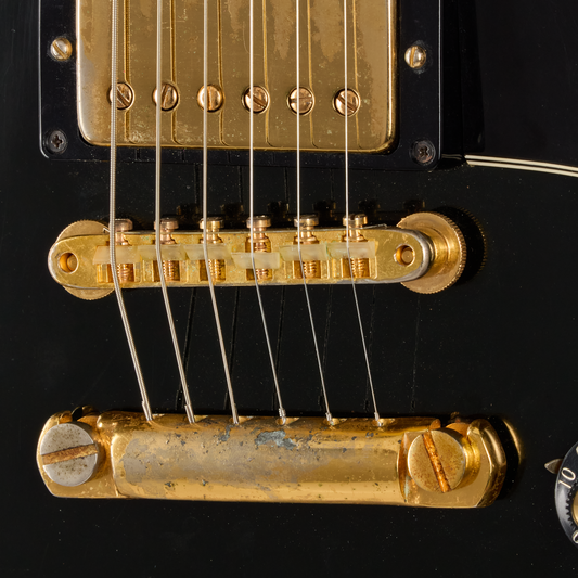 Gibson Certified Vintage 1969 Gibson Les Paul Custom, Ebony Electric Guitar Gibson Certified Vintage