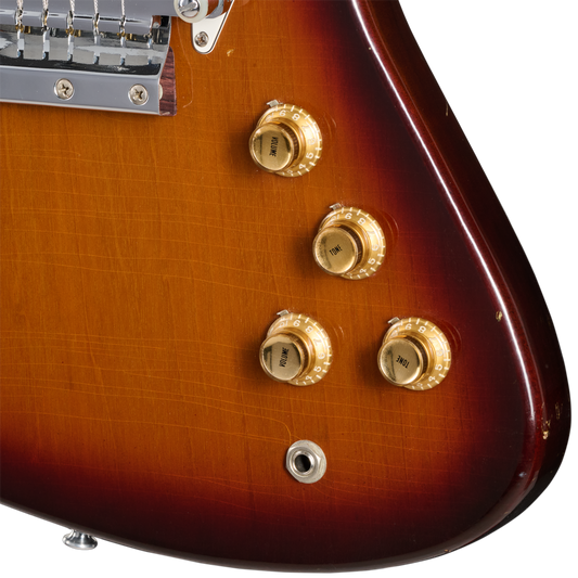 Gibson Certified Vintage 1965 Gibson Firebird III, Tobacco Sunburst Electric Guitar Gibson Certified Vintage