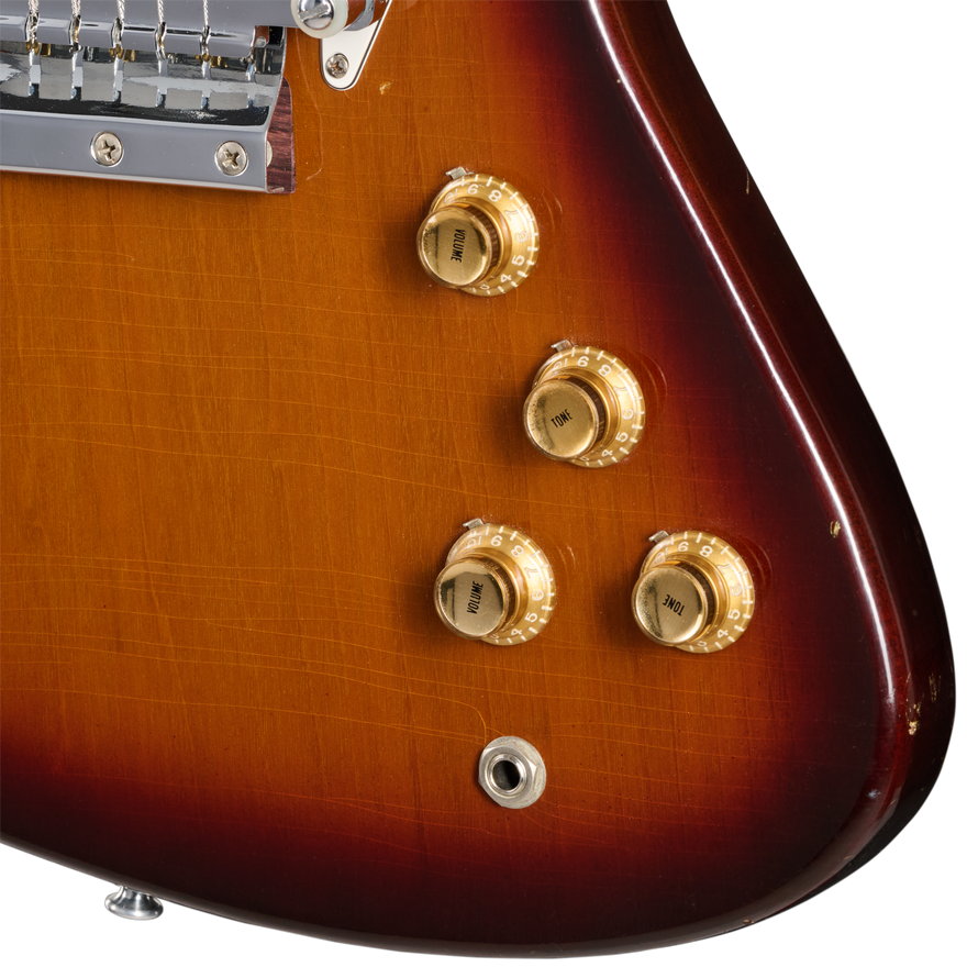 Gibson Certified Vintage 1965 Gibson Firebird III, Tobacco Sunburst Electric Guitar Gibson Certified Vintage