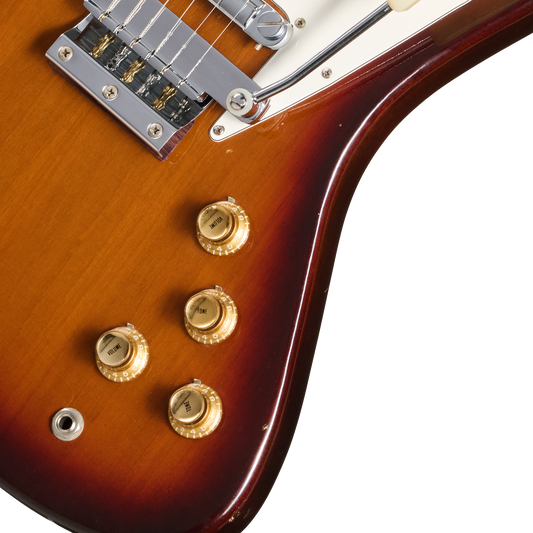 Gibson Certified Vintage 1965 Gibson Firebird III, Tobacco Sunburst Electric Guitar Gibson Certified Vintage
