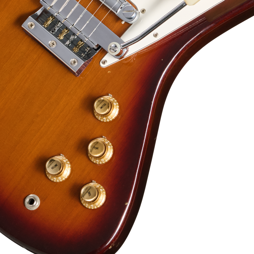 Gibson Certified Vintage 1965 Gibson Firebird III, Tobacco Sunburst Electric Guitar Gibson Certified Vintage