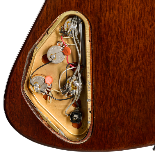 Gibson Certified Vintage 1965 Gibson Firebird III, Tobacco Sunburst Electric Guitar Gibson Certified Vintage