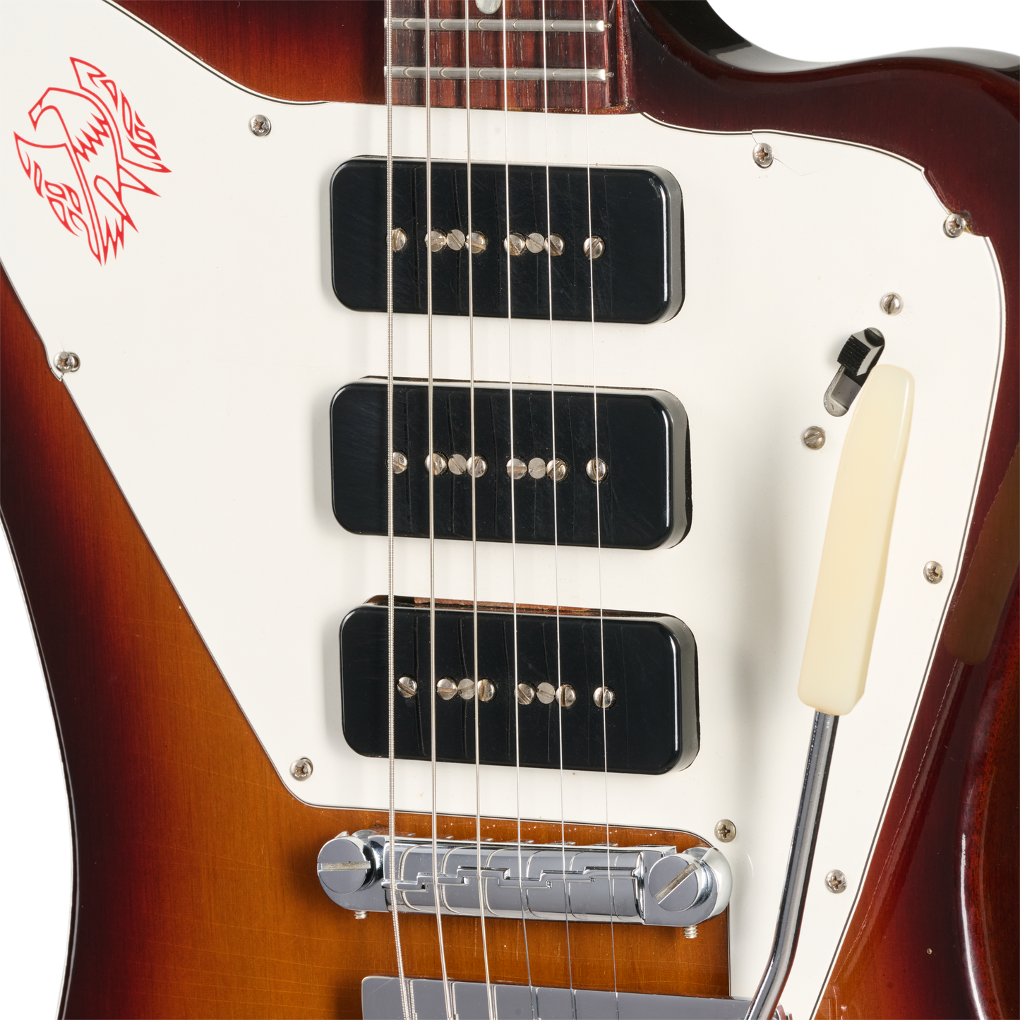 Gibson Certified Vintage 1965 Gibson Firebird III, Tobacco Sunburst Electric Guitar Gibson Certified Vintage