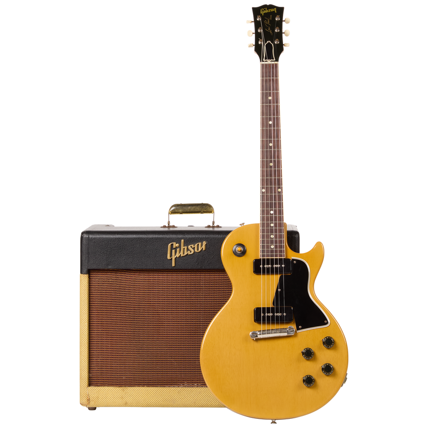 Gibson Certified Vintage 1958 Gibson Les Paul Special, TV Yellow, with GA-20T Amplifier Electric Guitar Gibson Certified Vintage