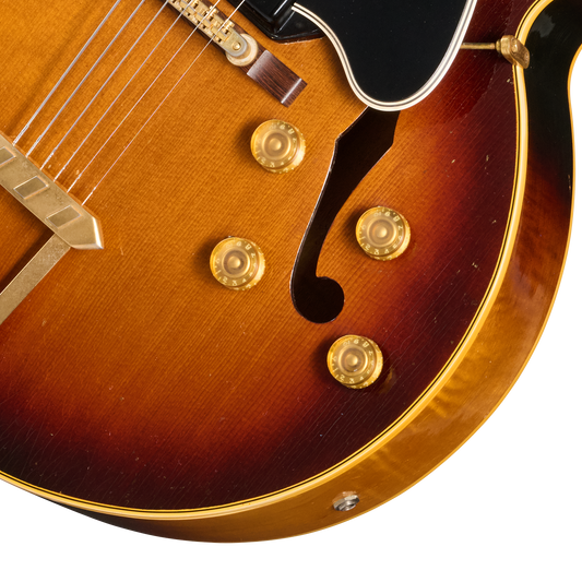 Gibson Certified Vintage 1954 Gibson ES-350, Tobacco Sunburst Electric Guitar Gibson Certified Vintage