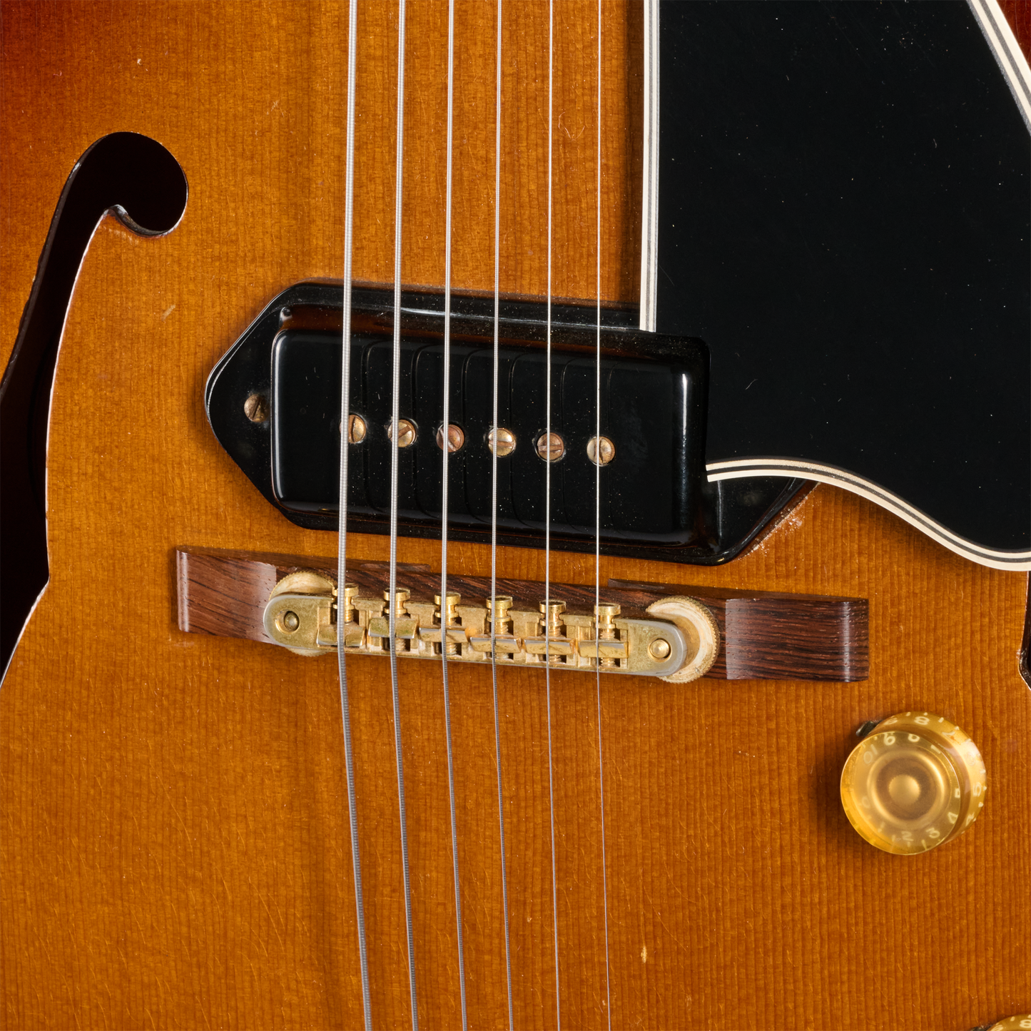 Gibson Certified Vintage 1954 Gibson ES-350, Tobacco Sunburst Electric Guitar Gibson Certified Vintage