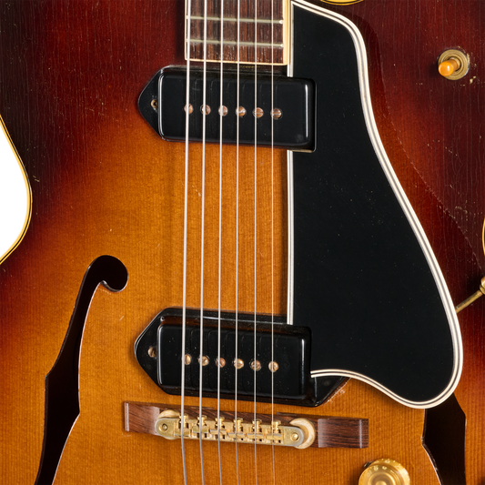 Gibson Certified Vintage 1954 Gibson ES-350, Tobacco Sunburst Electric Guitar Gibson Certified Vintage