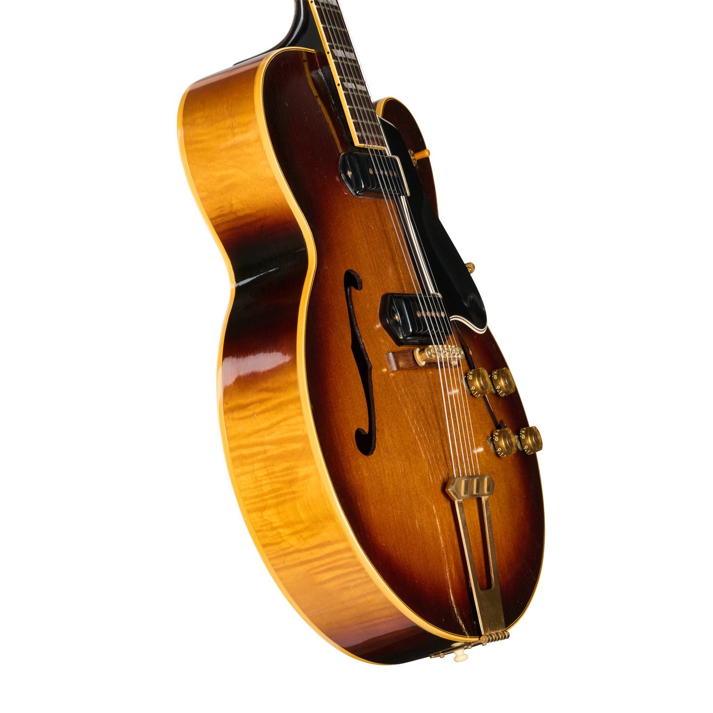 Gibson Certified Vintage 1954 Gibson ES-350, Tobacco Sunburst Electric Guitar Gibson Certified Vintage