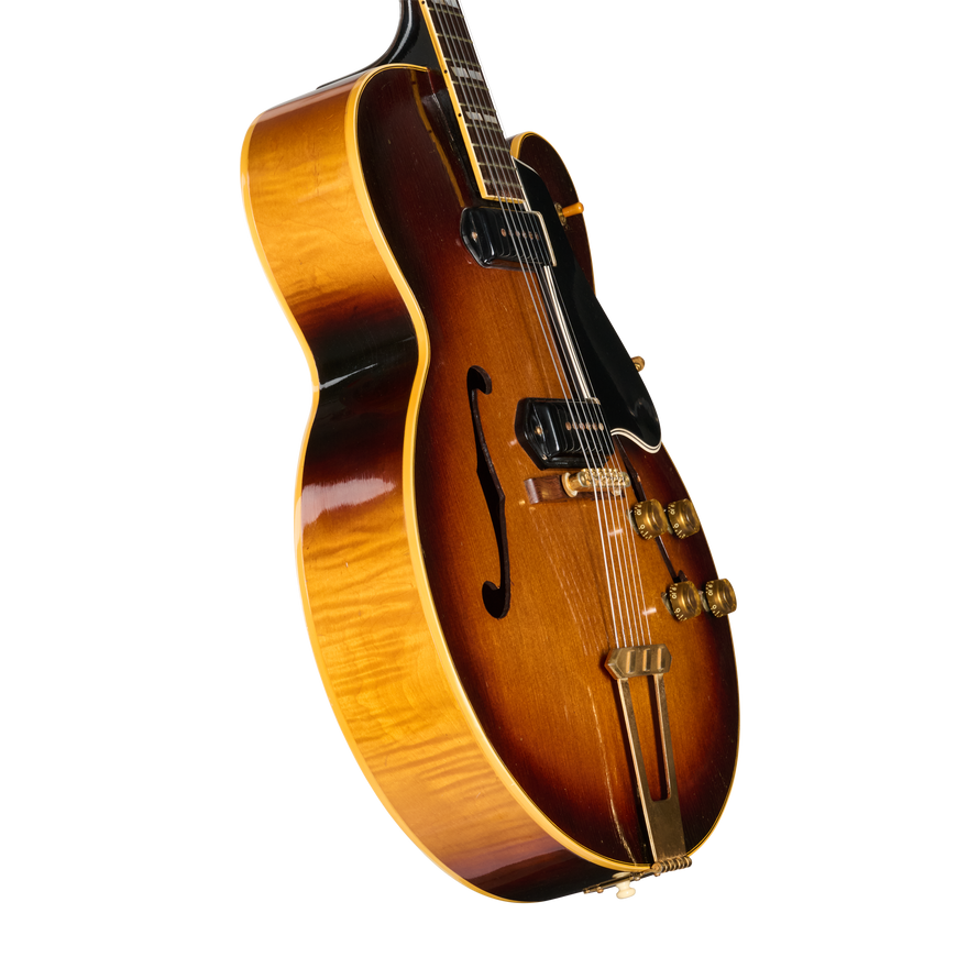 Gibson Certified Vintage 1954 Gibson ES-350, Tobacco Sunburst Electric Guitar Gibson Certified Vintage