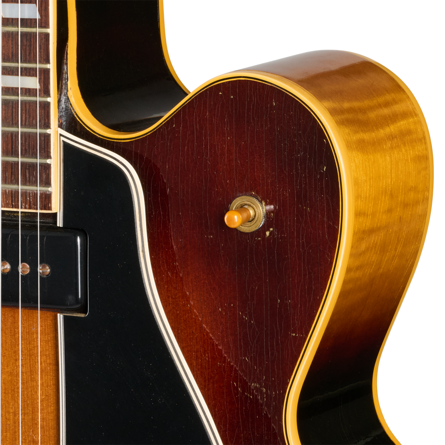 Gibson Certified Vintage 1954 Gibson ES-350, Tobacco Sunburst Electric Guitar Gibson Certified Vintage