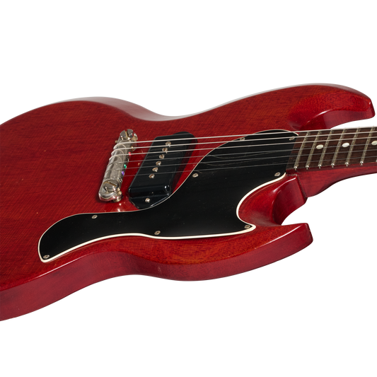 Gibson Certified Vintage 1962 Gibson Les Paul SG Junior, Cherry Electric Guitar Gibson Certified Vintage