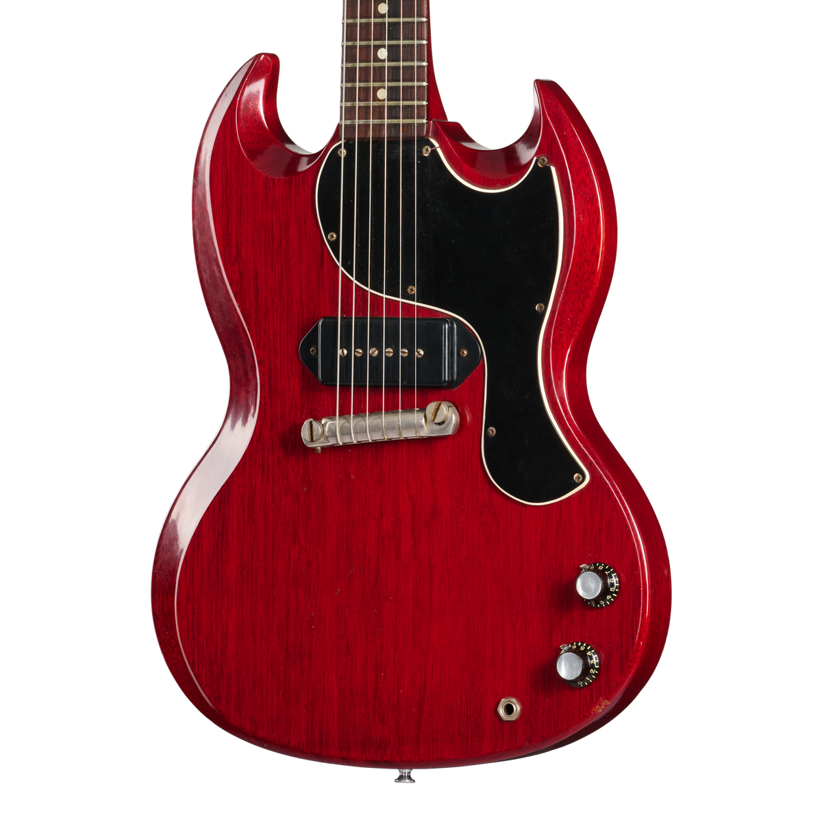 Gibson Certified Vintage 1962 Gibson Les Paul SG Junior, Cherry Electric Guitar Gibson Certified Vintage