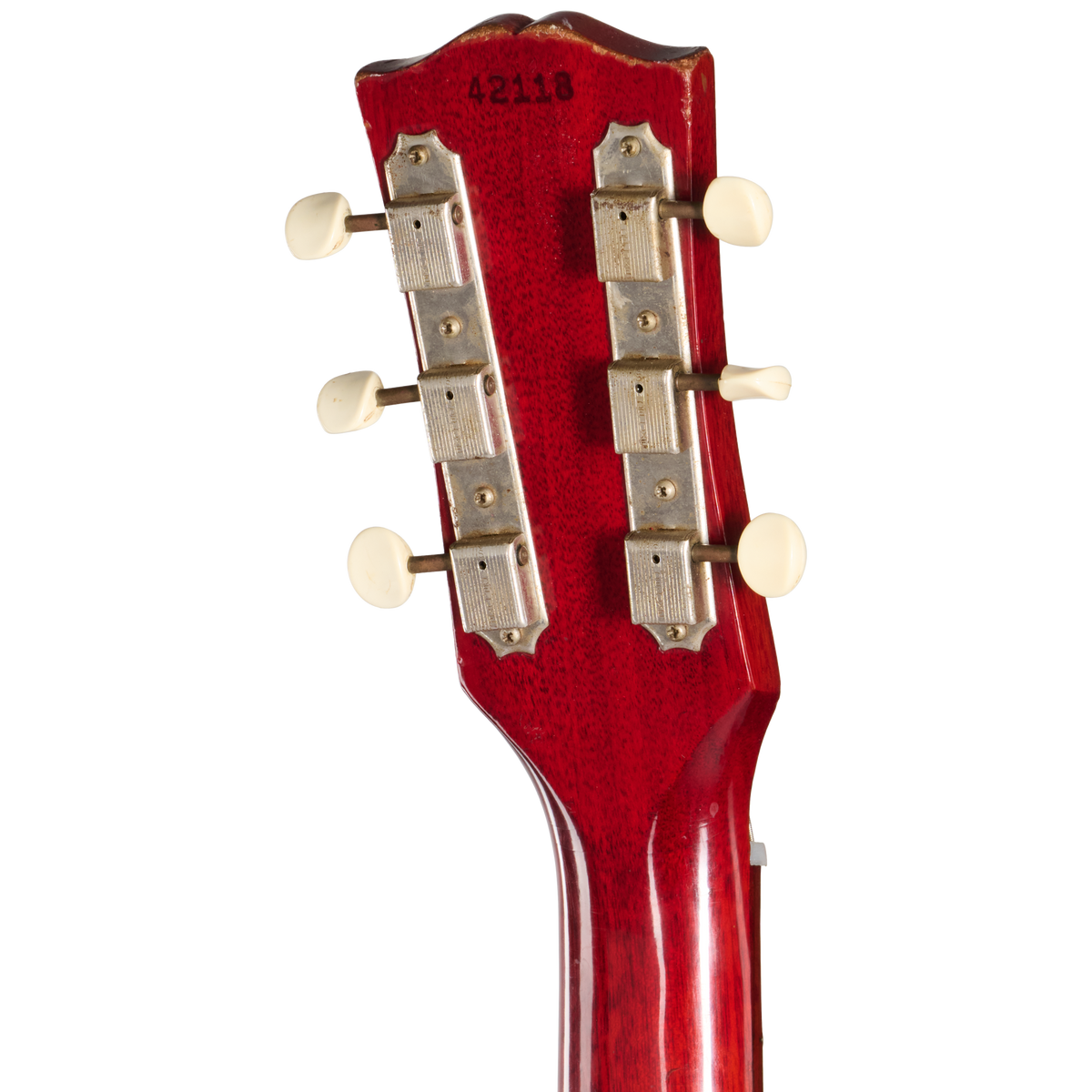 Gibson Certified Vintage 1962 Gibson Les Paul SG Junior, Cherry Electric Guitar Gibson Certified Vintage