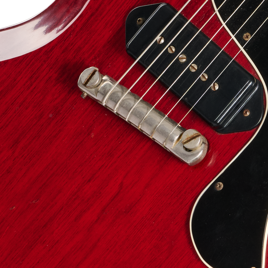 Gibson Certified Vintage 1962 Gibson Les Paul SG Junior, Cherry Electric Guitar Gibson Certified Vintage