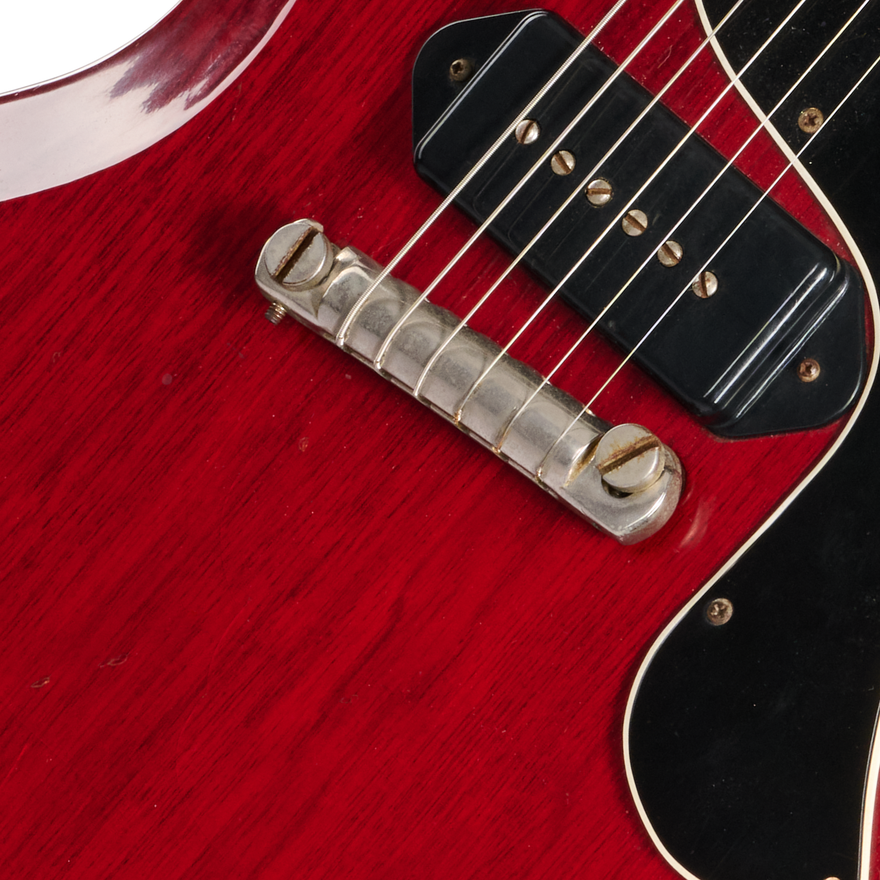 Gibson Certified Vintage 1962 Gibson Les Paul SG Junior, Cherry Electric Guitar Gibson Certified Vintage