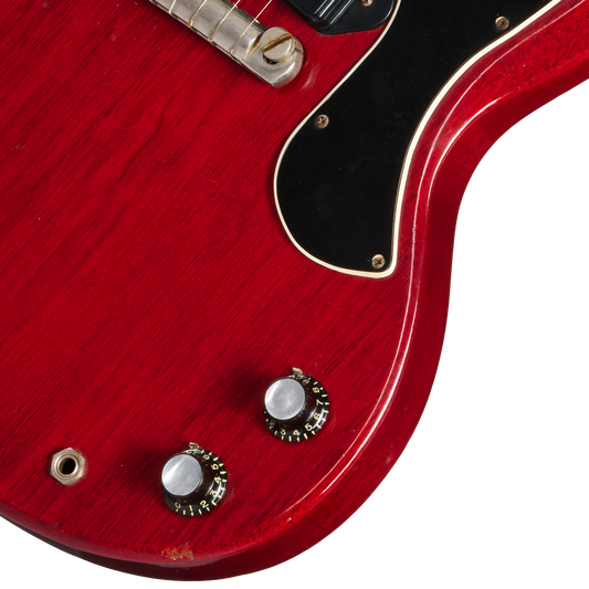 Gibson Certified Vintage 1962 Gibson Les Paul SG Junior, Cherry Electric Guitar Gibson Certified Vintage