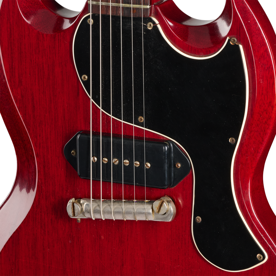 Gibson Certified Vintage 1962 Gibson Les Paul SG Junior, Cherry Electric Guitar Gibson Certified Vintage