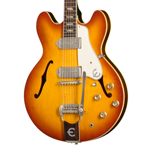 Gibson Certified Vintage 1965 Epiphone E230TD Casino, Royal Tan Electric Guitar Gibson Certified Vintage